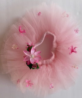 Tutu with Flowers and Headband