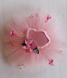 Children's Pink Flower Tutu with Headband