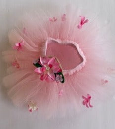 Children's Pink Flower Tutu with Headband