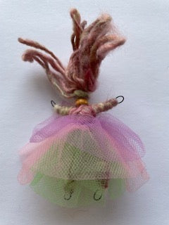 Pink Green Tutu Fairy