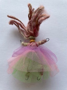 Pink Green Tutu Fairy