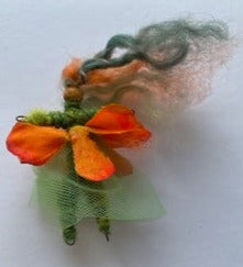 Orange Green Flower Fairy