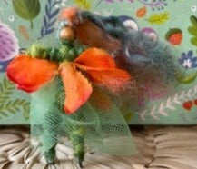 Orange Green Flower Fairy