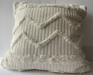 Chenille Zigzag Woven Pillow Cover