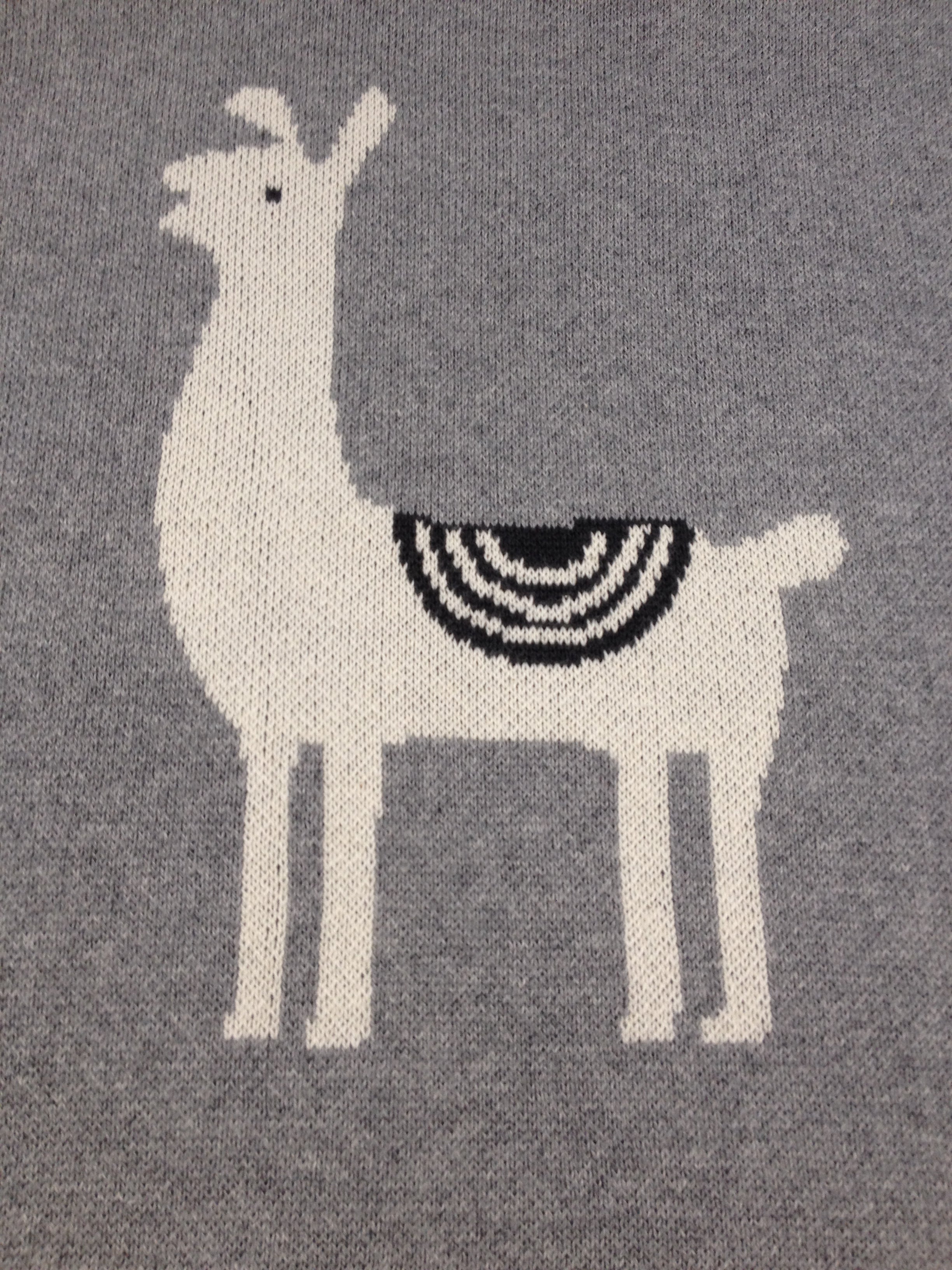 Happy Llama Pillow Cover